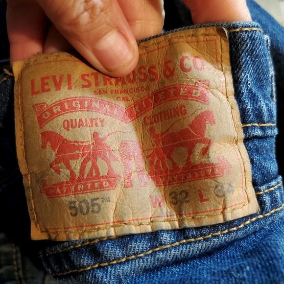 Levi Strauss & Co 505 Jeans Size 32X34 - Picture 6 of 7